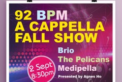 92 BPM A Cappella Fall Show