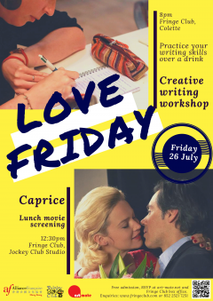 Love Friday Meet up:  English creative writing workshop