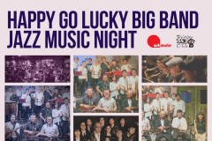 Happy-Go-Lucky Big Band Jazz Music Night