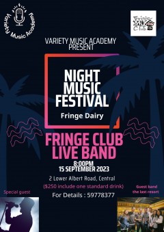 Variety Music Academy Present: Fringe Music Night