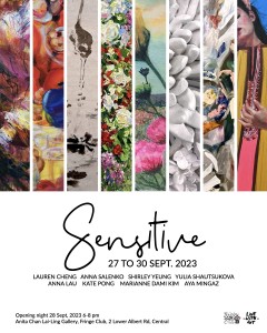 “Sensitive” Group Show of 8 Female Talents