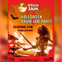 Community Drum Jam – Oct. 29: Halloween Drum Party!