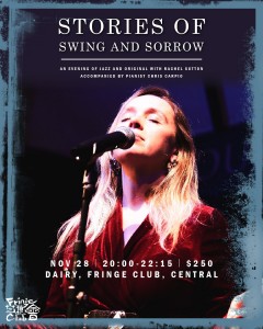 Stories of Swing and Sorrow - An Evening of Jazz and Original with Rachel Sutton