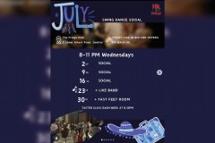 《搖擺舞之夜》七月