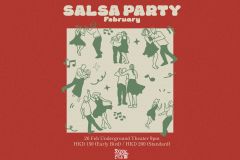  February Salsa Party・Spring into the Rhythm!