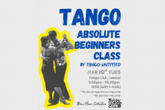 Tango Absolute Beginners Class