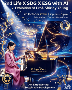 2nd Life x SDG x ESG with AI｜Exhibition of Prof. Shirley Yeung